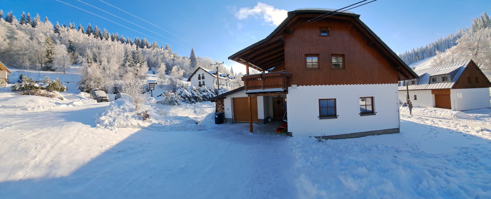 Penzion Eliška – zima