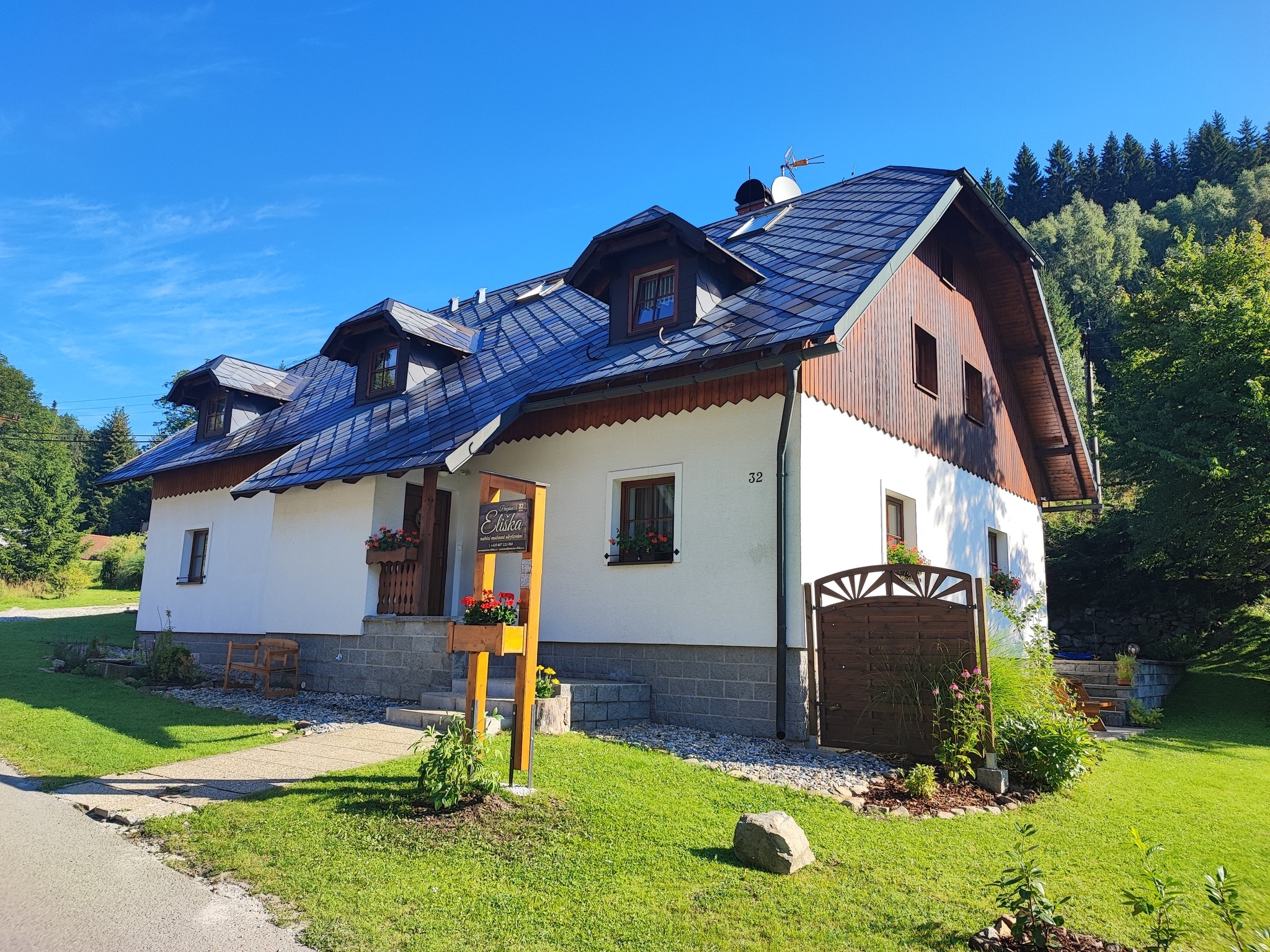 Penzion Eliška - leto