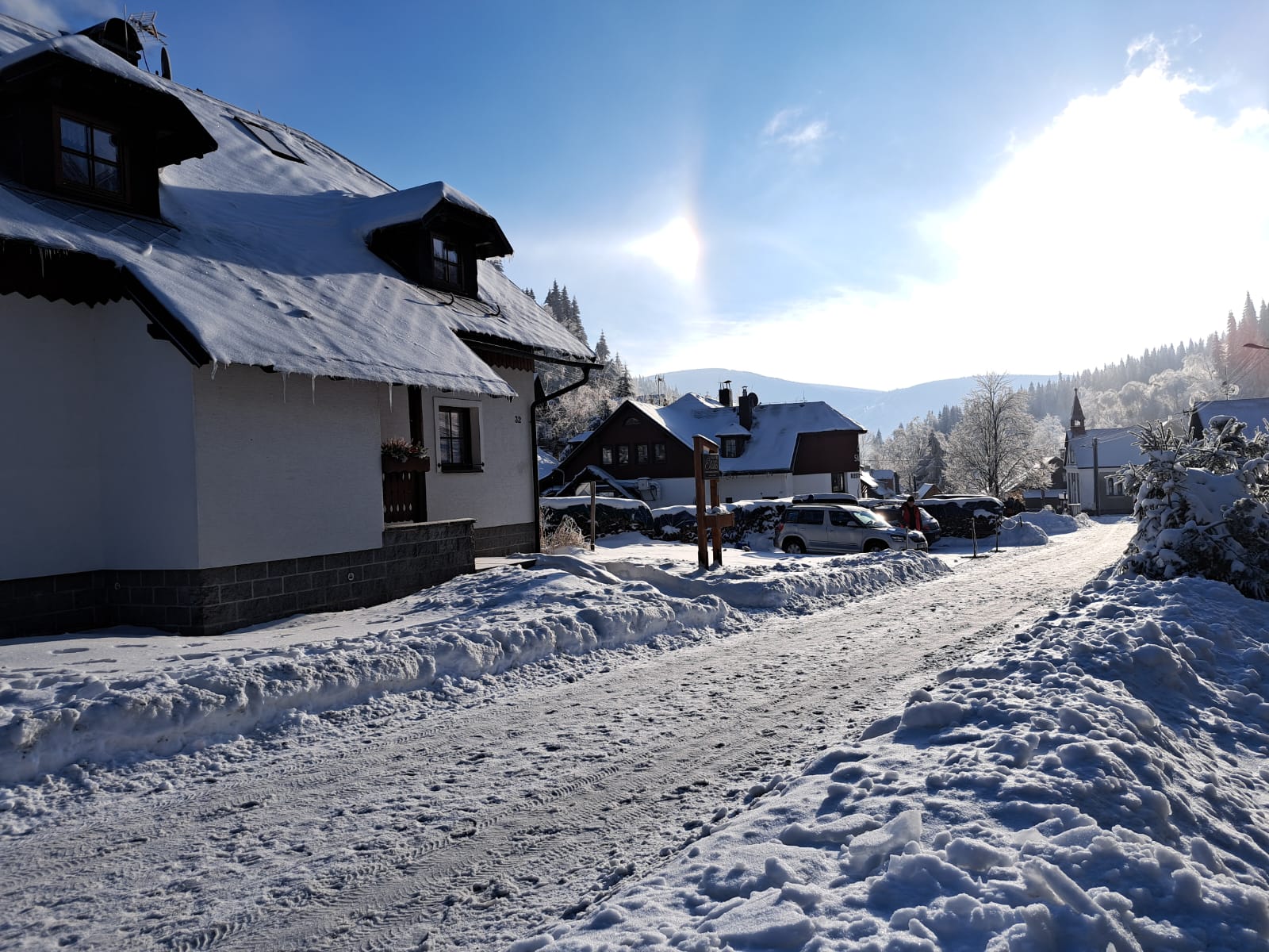 Penzion Eliška – zima