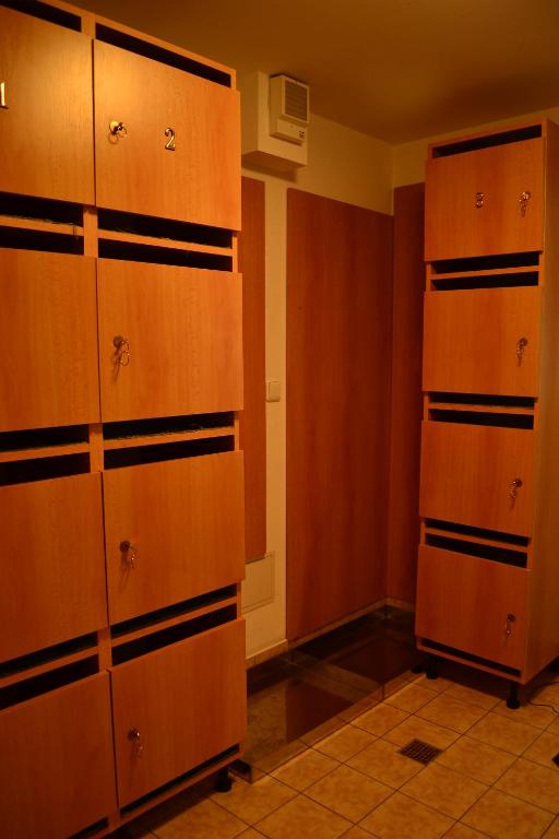 Penzion Eliška - uzamykatelne skříňky