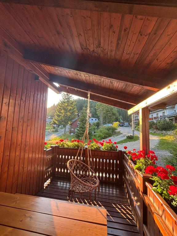 Penzion Eliška – balkon